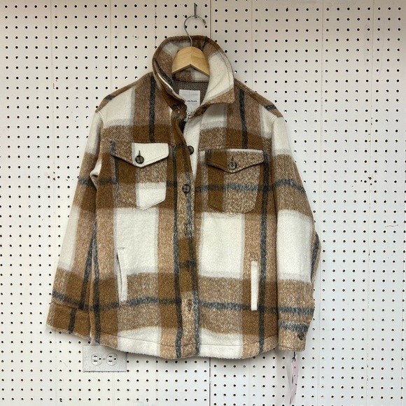 Avec Les Filles Plaid Flece - Picture 2 of 7